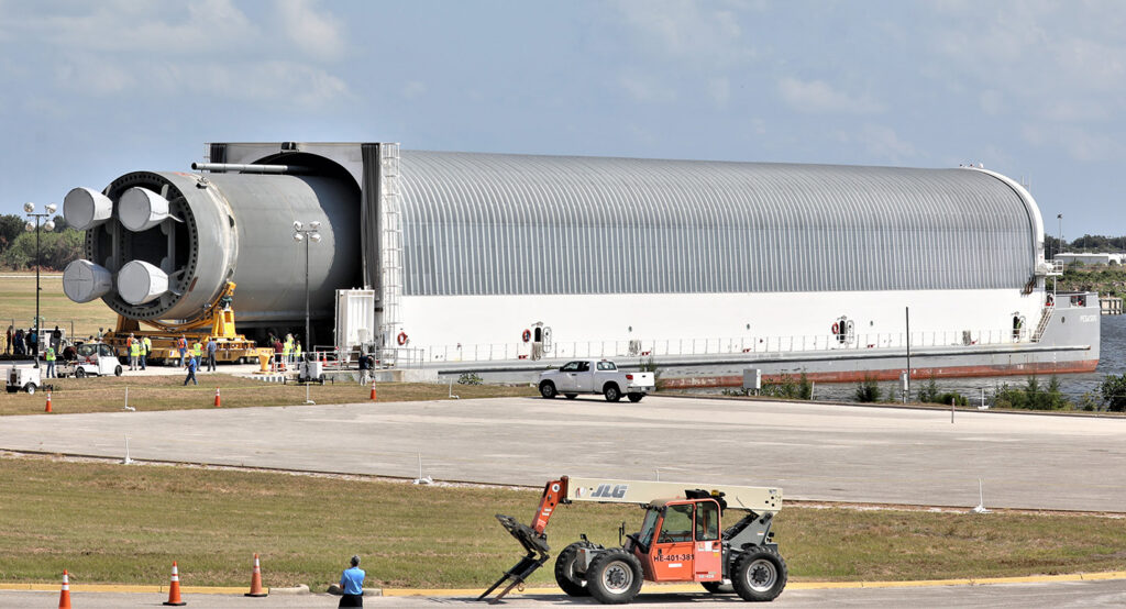 El uso de una estructura de SteelMaster para NASA.